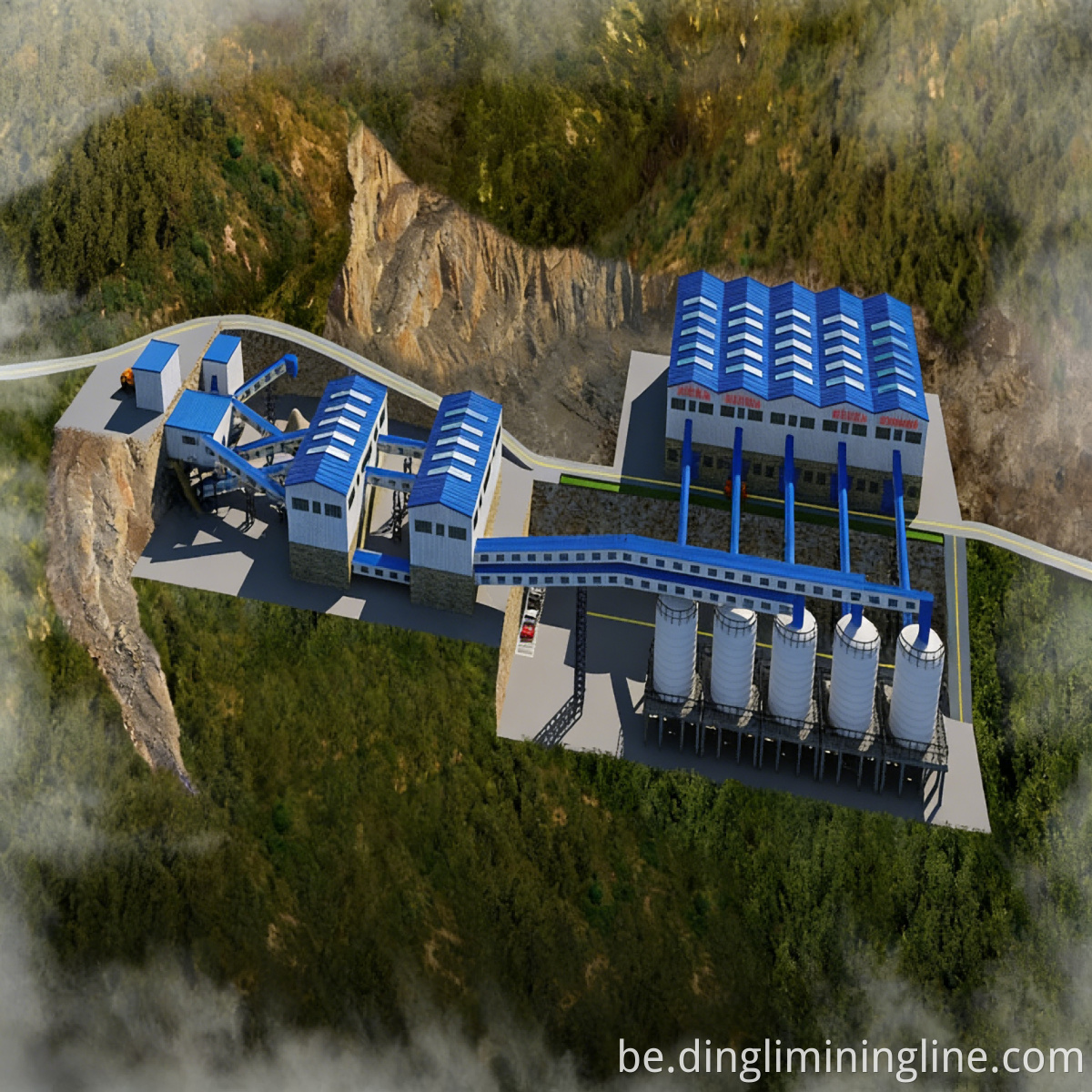 Multi-Material Stone Production Line